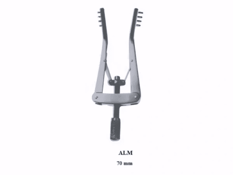 Alm Retractor 4.0x4.0 teeth