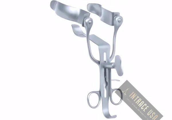 Alan-Parks Rectal Speculum - Three-Blade Stainless Steel Surgical Instrument - Intrace USA