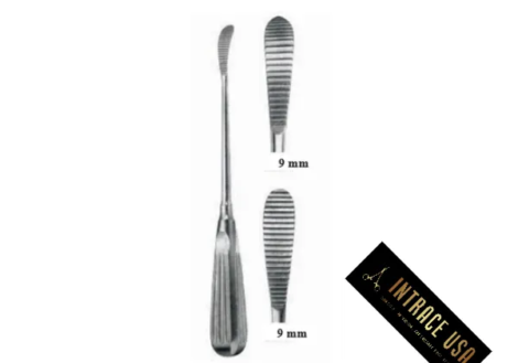 Aufricht Nasal Rasp Variations - Surgical Grade Stainless Steel Bone Filing Instruments - Intrace USA