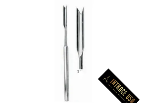 Ballenger Nasal Gouge - Surgical Grade Stainless Steel Bone and Cartilage Cutting Instrument - Intrace USA