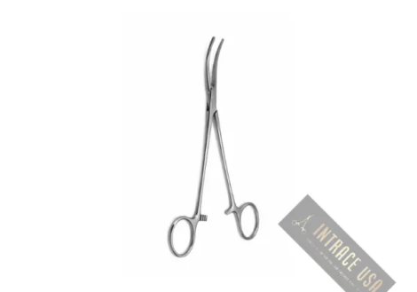 Bengolea Hemostatic Forceps - Stainless Steel Serrated and Toothed Surgical Clamping Tool - Intrace USA
