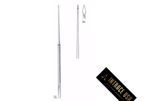 Buckingham Footplate Hand Drill - Surgical Grade Stapes Instrument for ENT - Intrace USA