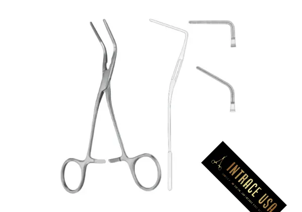 Cooley Multi-Purpose Vascular Clamp - Surgical Grade Atraumatic Cardiovascular Instrument - Intrace USA