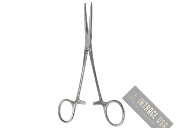 Crile-Rankin Artery Forceps - Stainless Steel Straight and Curved Surgical Clamping Tool - Intrace USA