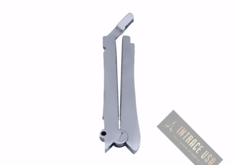 De Martel-Wolfson Intestinal Anastomosis Clamp - Precision Stainless Steel Surgical Occlusion Tool - Intrace USA