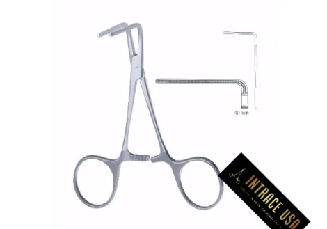 DeBakey Pediatric Vascular Clamp - Surgical Grade Pediatric Cardiovascular Instrument - Intrace USA