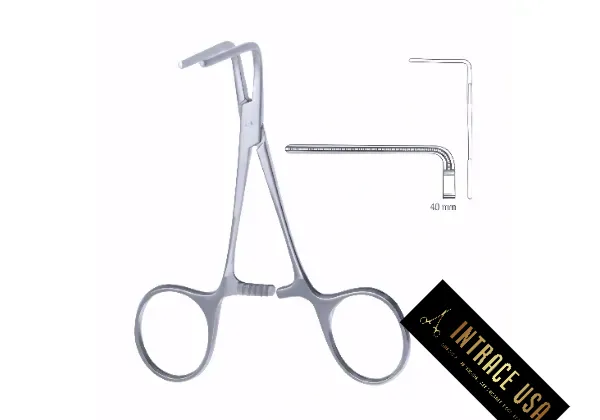 DeBakey Pediatric Vascular Clamp - Surgical Grade Pediatric Cardiovascular Instrument - Intrace USA