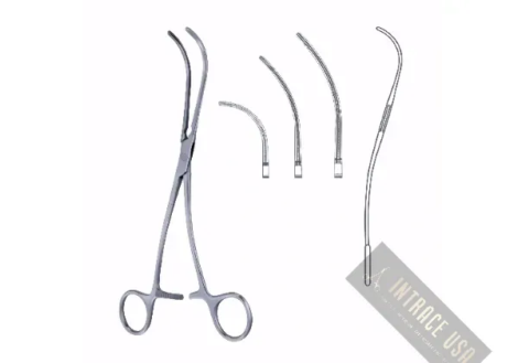 DeBakey-Bahnson Aneurysm Clamp - Surgical Grade Atraumatic Cardiovascular Instrument - Intrace USA