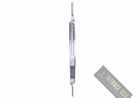 Double Ended Scalpel 3 & 4 - Two-in-One Surgical Blade Handle - Intrace USA