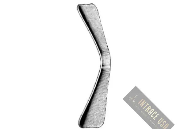 Doyen Tongue Depressor - Stainless Steel Oral Retraction Tool for ENT Surgery - Intrace USA