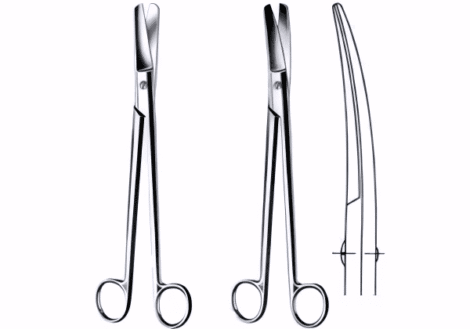 Dubois Gynecological Scissors