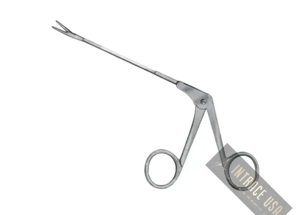 Endolaryngeal Micro-Surgery Forcep - Stainless Steel ENT Micro-Laryngeal Grasping Tool - Intrace USA