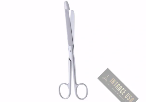 Enterotomy Surgical Scissors - Precision Stainless Steel Instrument - Intrace USA