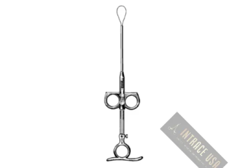 Eves Tonsil Snare - Stainless Steel ENT Surgical Tonsillectomy Tool - Intrace USA