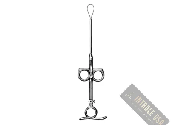 Eves Tonsil Snare - Stainless Steel ENT Surgical Tonsillectomy Tool - Intrace USA