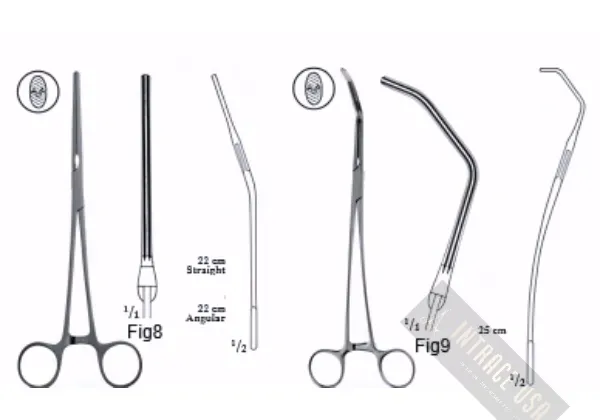 Glover Atrauma Cardiovascular Multi Purpose Vascular Clamp - Surgical Grade Multi-Purpose Vascular Instrument - Intrace USA