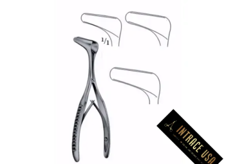 Hartmann-Halle Nasal Speculum - Surgical Grade Stainless Steel Tapered Blade Dilation Instrument - Intrace USA