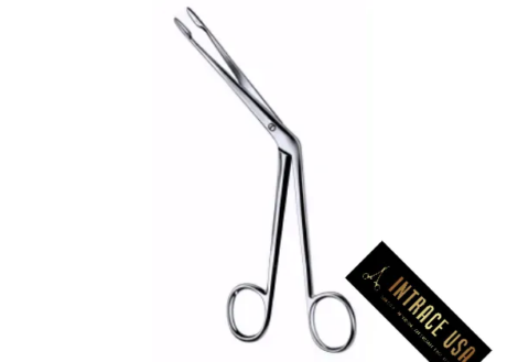Hartmann Nasal Polypus Forceps - Surgical Grade Stainless Steel Serrated Oval Jaw Sinus Instrument - Intrace USA