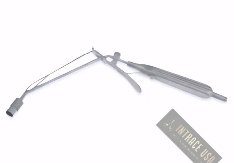 Hemorrhoidal Ligator with Suction - Precision Stainless Steel Surgical Instrument - Intrace USA