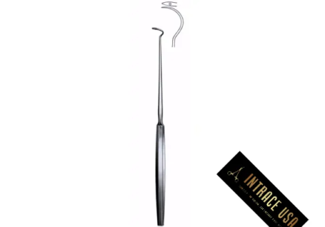 Hurd Needle - Stainless Steel ENT Surgical Suture Passing and Ligation Tool - Intrace USA
