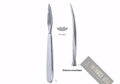 Kocher Grooved Director - Precision Stainless Steel Surgical Guide - Intrace USA