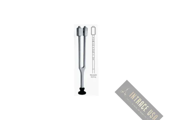 Koenig Diagnostic Tuning Fork - Precision Stainless Steel Auditory Instrument - Intrace USA