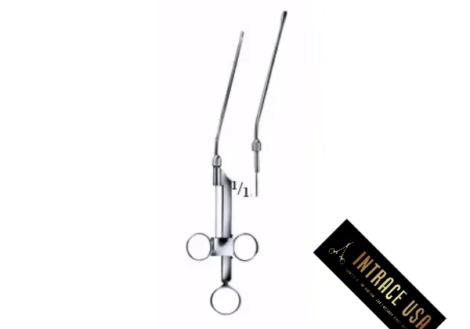 Krause-Voss Ear Polypus Snare - Surgical Grade Closed Tip Wire Loop for ENT Surgery - Intrace USA
