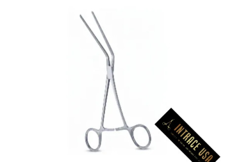 Leland-Jones Peripheral Vascular Clamp - Surgical Grade Atraumatic Cardiovascular Instrument - Intrace USA