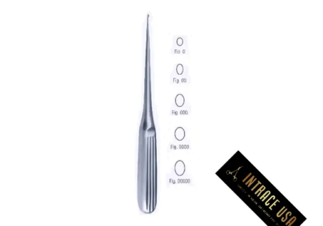Lempert Curette - Surgical Grade Bone Debridement Instrument for ENT - Intrace USA