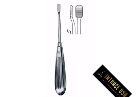 Lewis Rasp - Double-Ended Surgical Grade Stainless Steel Bone Filing Instrument - Intrace USA