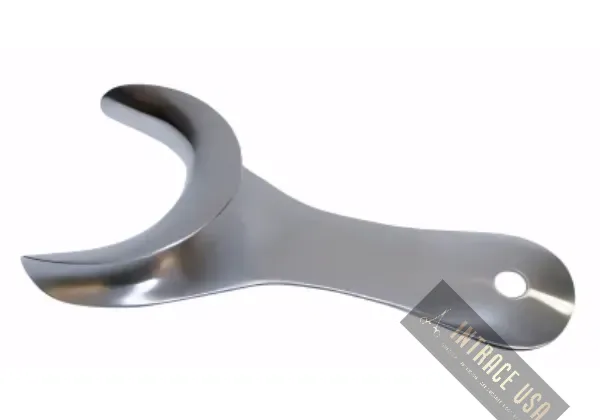 Martin-Simplex Lip and Cheek Retractor - Handheld Medical-Grade Steel Surgical Retractor - Intrace USA