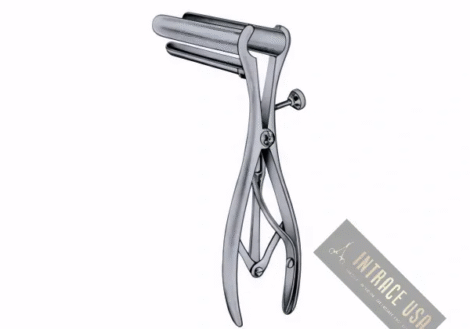 Mathieu Rectal Speculum - Three-Blade Precision Stainless Steel Surgical Instrument - Intrace USA