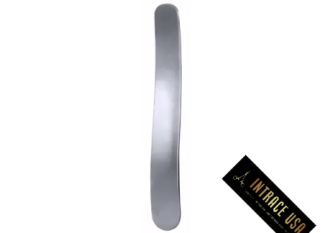 Mayo Tongue Depressor - Double-Ended Stainless Steel ENT Surgical Tongue Tool - Intrace USA