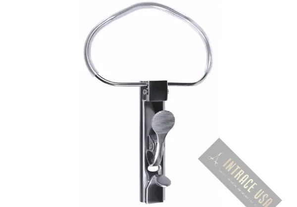 McIvor Mouth Gag - Self-Retaining Medical-Grade Steel Frame for ENT Surgery - Intrace USA