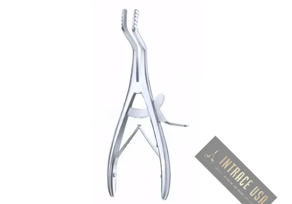 Roser-Koenig Mouth Gag - Ratcheted Stainless Steel Surgical Oral Instrument - Intrace USA