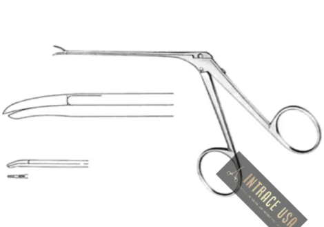 Schuknecht Wire Closure Forceps - Surgical Grade Parallel Jaw Crimper for Ear Surgery - Intrace USA