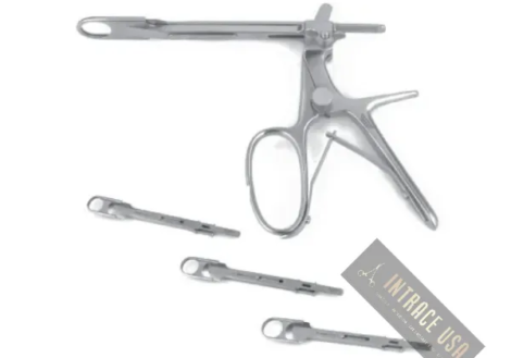 Sluder-Ballenger Tonsillectome Complete Set - Stainless Steel ENT Surgical Guillotine Tool - Intrace USA
