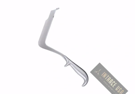 St. Marks Retractor - Precision Deep Pelvic Stainless Steel Surgical Instrument - Intrace USA