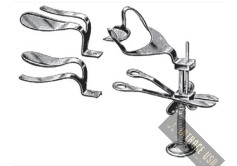 Tongue Depressor with Cotton Roll Holders - Stainless Steel Oral Retraction and Moisture Control Tool - Intrace USA