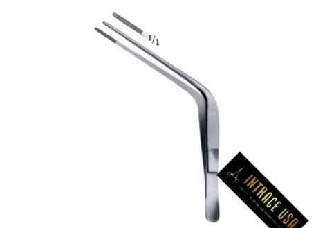 Troeltsch-Wilde Ear Dressing Forcep - Surgical Grade Angled Forceps for Ear Packing - Intrace USA