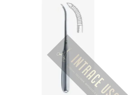 Wiener Nasal Rasp - Surgical Grade Stainless Steel Antral Bone Filing Instrument - Intrace USA