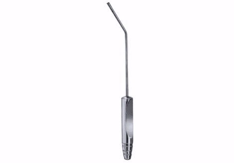 Wullstein Suction Tube - Surgical Grade Cylindrical Suction Instrument for ENT - Intrace USA
