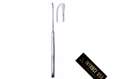 Zaufal Foreign Body Lever - Surgical Grade ENT Extraction Instrument for Ear and Nose - Intrace USA
