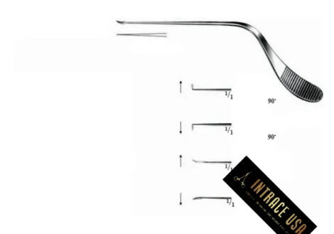 Zollner Ear Knife - Surgical Grade Micro-Blade for Ear Surgery - Intrace USA