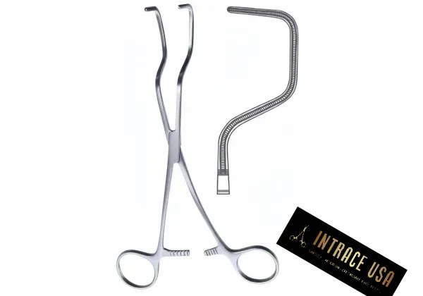 Dale Peripheral Vascular Clamp - Surgical Grade Cardiovascular Instrument - Intrace USA