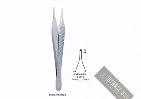 Ewald / Hudson 12 cm, 5” Tissue, 1:2 Teeth