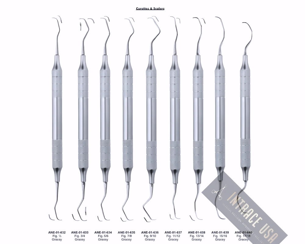 Gracey Curettes & Scalers Fig. 3/4