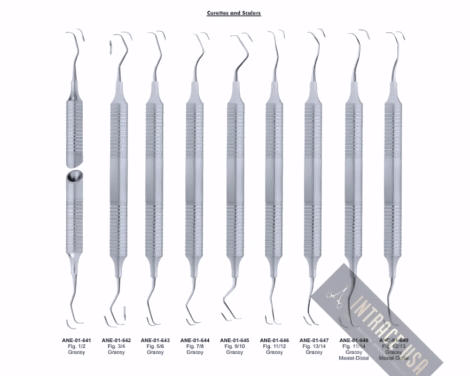 Gracey Mesial-Distal Fig. 12/13