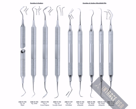 Jacquette Curettes & Scalers Fig. 37/38