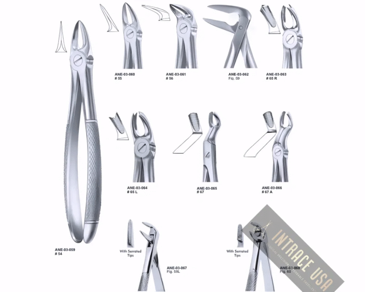 Extracting Forceps upper molars, left Fig. 65 L